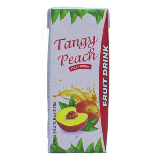Tangy Peach Fruit Drink 200 ml