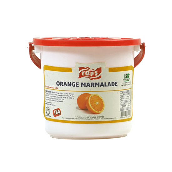 Tops Orange Marmlade (Bucket 1-KG)