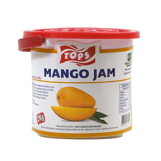 Tops Mango jam (Bucket – 2KG)