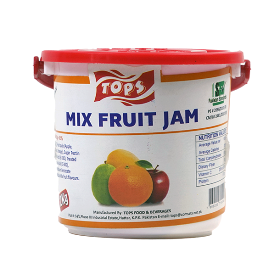 Tops mix Fruit Jam (Bucket 2-KG)