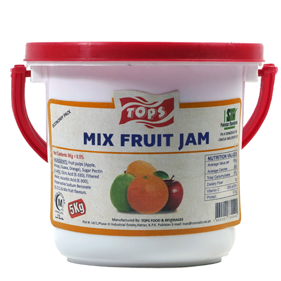 Tops mix Fruit Jam (Bucket 5-KG)