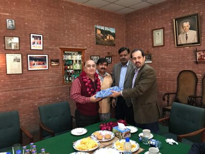 FAREWELL PARTY OF MR. MAJ (R) TAHIR ANWAR MIRZA